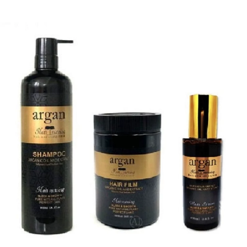 پک اقتصادی شامپو ،ماسک مو و روغن مو آرگان هیر نوسینگ hair nursing