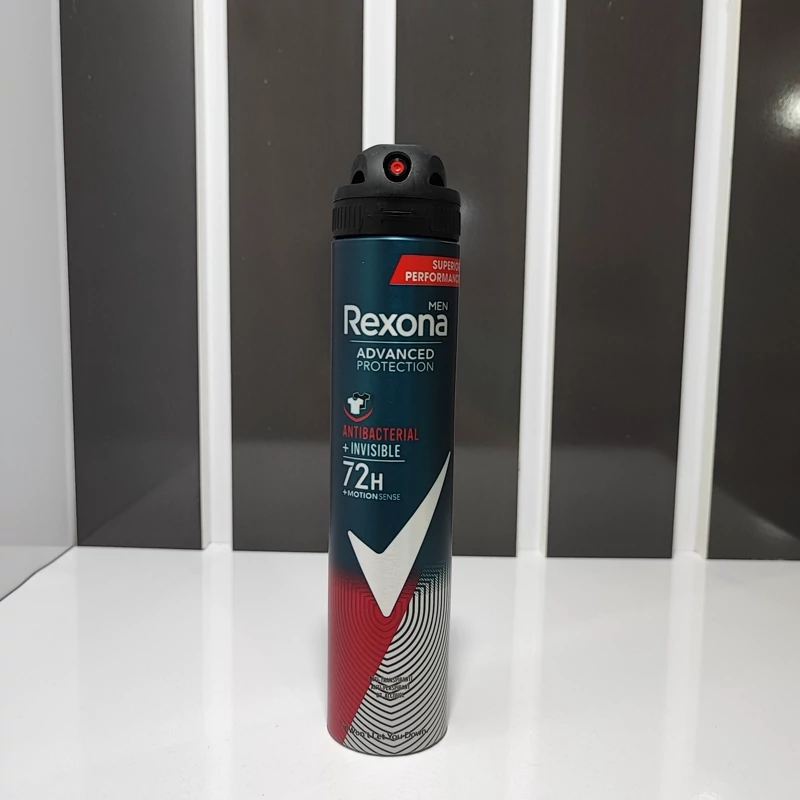 اسپری ضد تعریق مردانه رکسونا سری Advanced Protection مدل Antibacterial+Invisible آرژانتینی حجم 200میل