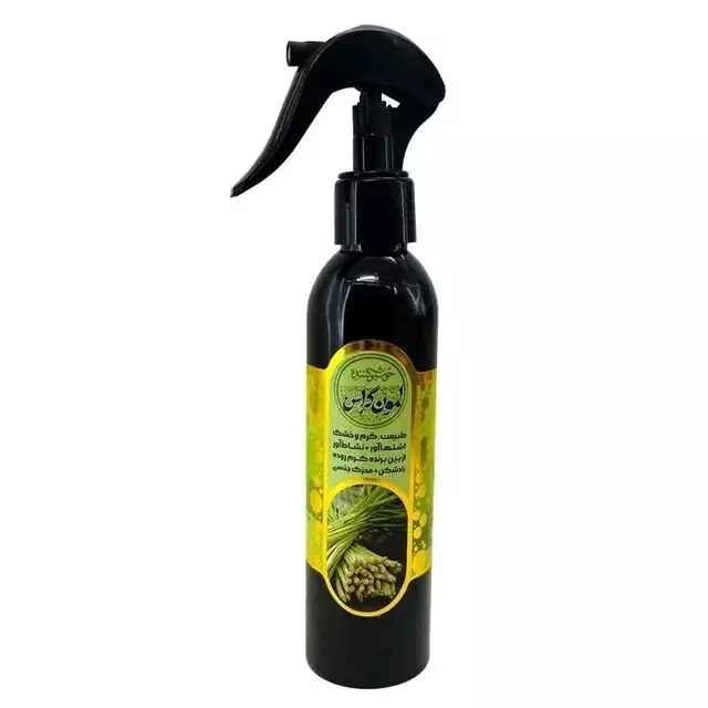 اسپری عطر لمون گراس اقتصادی طیبستان فدک (خوش بو کننده درمانی بدن و هوا )