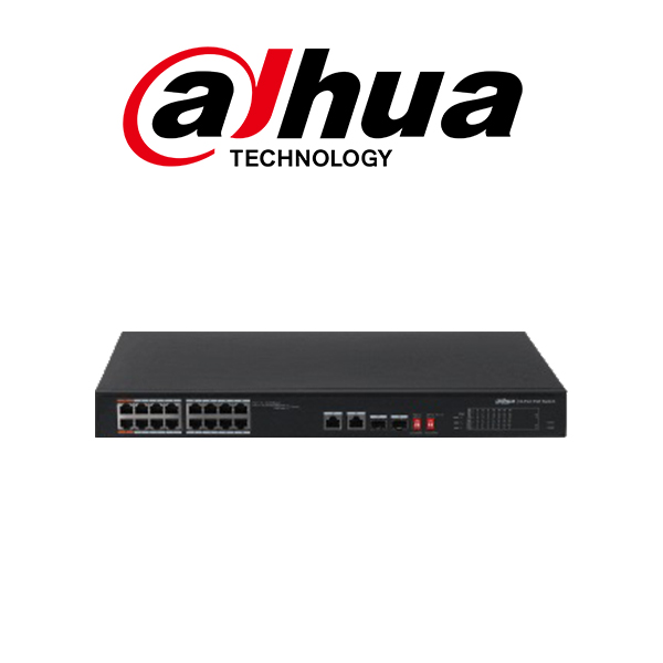سوییچ 18 پورت داهوا مدل DH-PFS3218-16ET-135