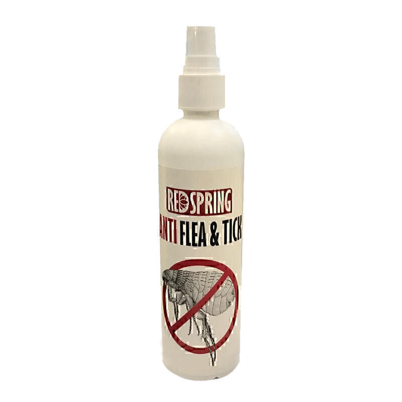 اسپری ضد کک و کنه و سایر انگل ها سگ و گربه رداسپرینگ Redspring Anti Flea & Tick Spray حجم 300 میلی لیتر