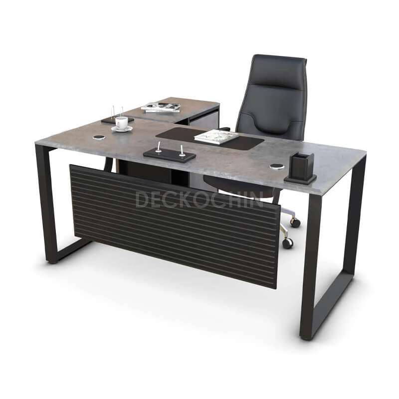 میز اداری پایه فلزی مدل F800 (پس کرایه)