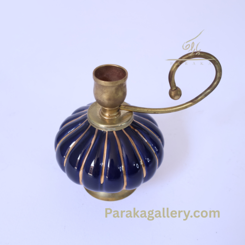جاشمعی طرح سرامیکی و برنجی