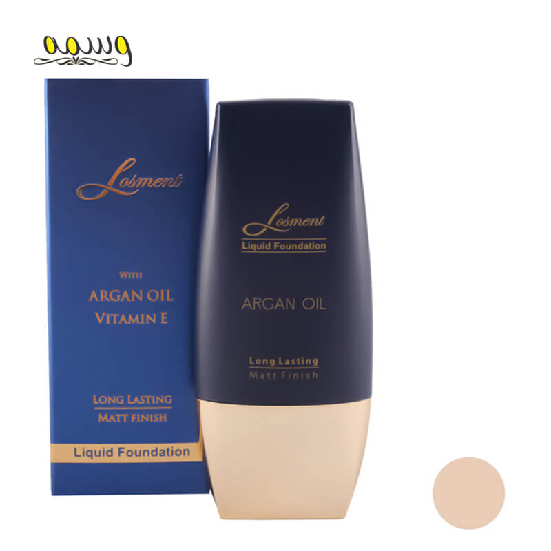 کرم پودر لوسمنت حاوی روغن آرگان و آلوئه ورا حجم 30 میل شماره L232
