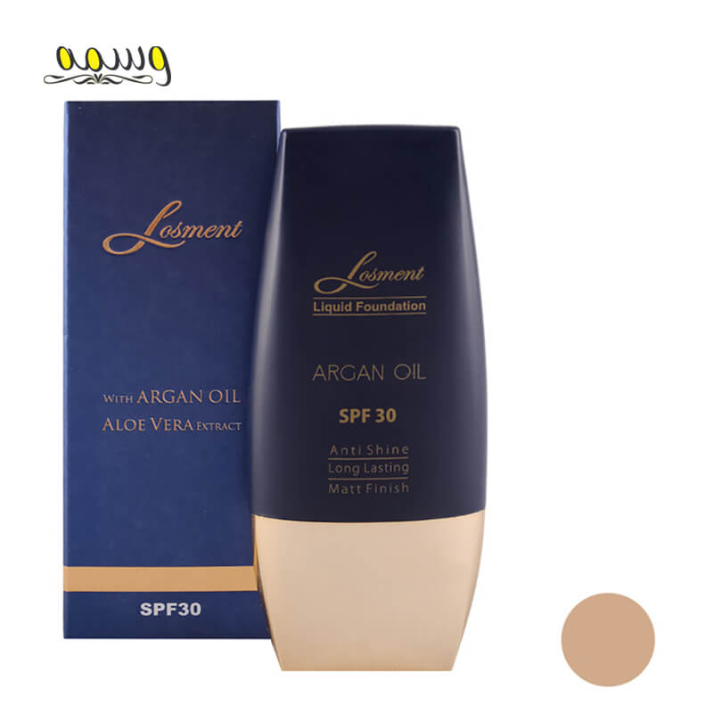 کرم پودر لوسمنت حاوی روغن آرگان و آلوئه ورا حجم 30 میل شماره L225