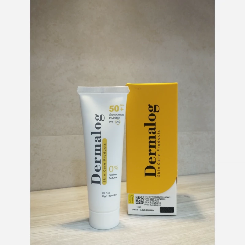 ضد آفتاب درمالوگ بی رنگspf50