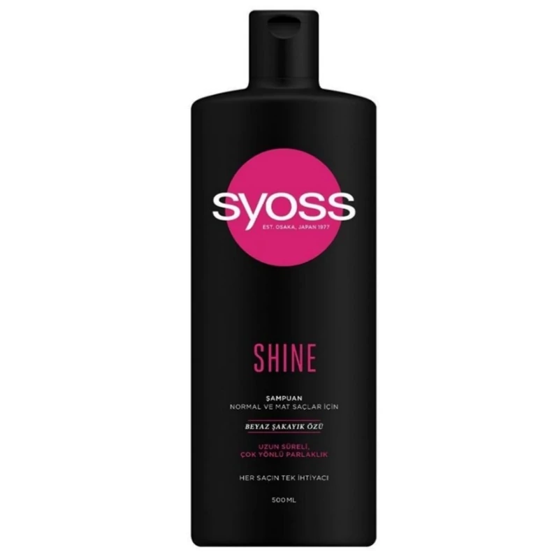 شامپو براق کننده سایوس مدل SHINE حجم 500 میلی لیتر