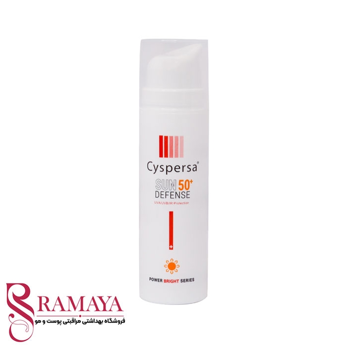 فلوئید ضد آفتاب سیسپرسا SPF50 حجم 50mL