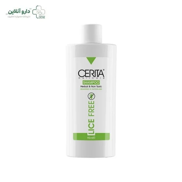 شامپو ضد شپش سریتا مدل Lice Free حجم 95 میلی لیتر