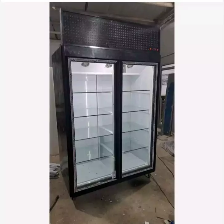 یخچال سه درب فروشگاهی صنعتی با موتور امبراکو برزیلی سفارشی با کیفیت بالا 