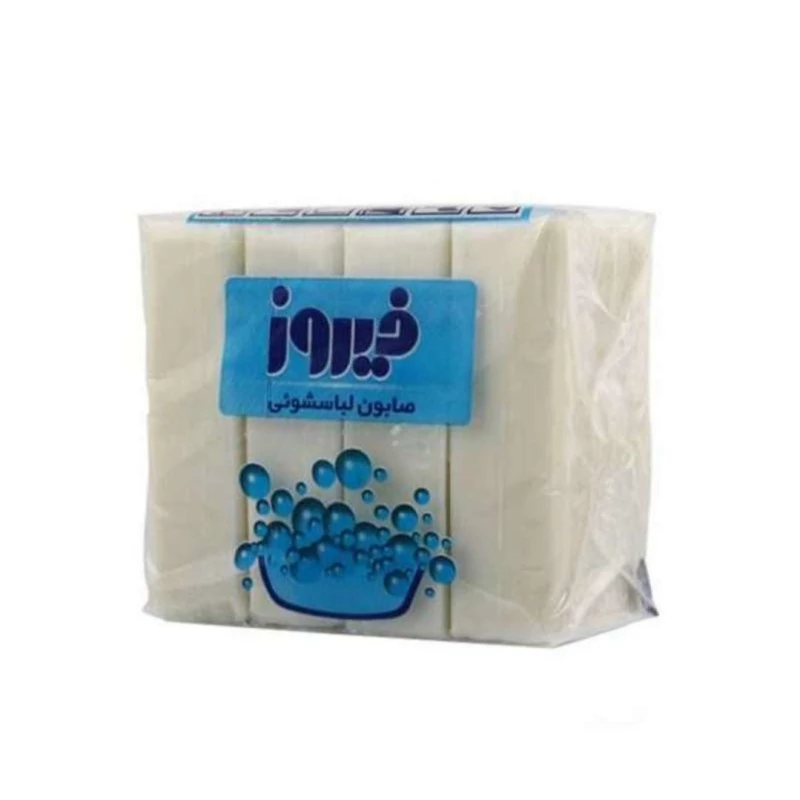 صابون رختشویی فیروز 4 عددی وزن 480 گرم