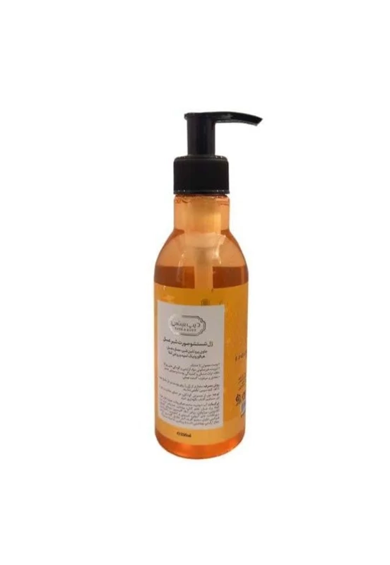 ژل شستشوی صورت شیر عسل حجم 250 میلی لیتر دیپ سنس