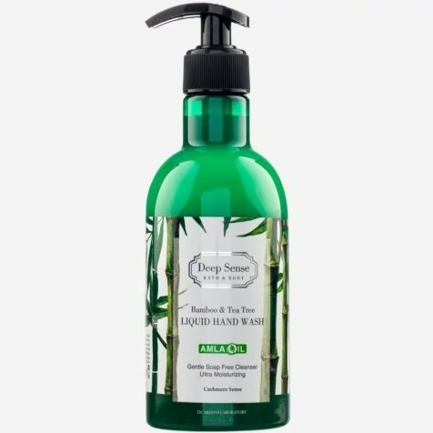 مایع دستشویی دیپ سنس مدل بامبو و روغن درخت چای ( 400 ML )