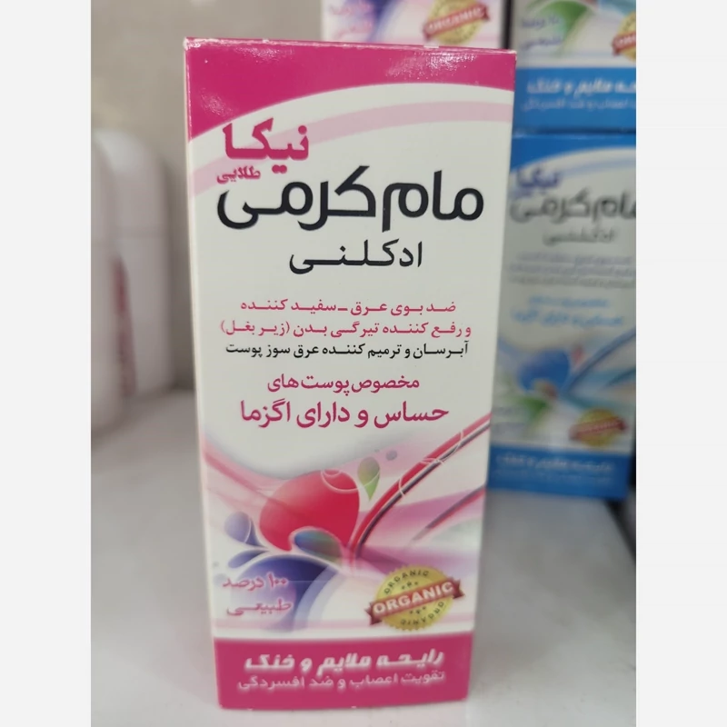 مام کرمی ادکلنی رایحه ملایم و خنک