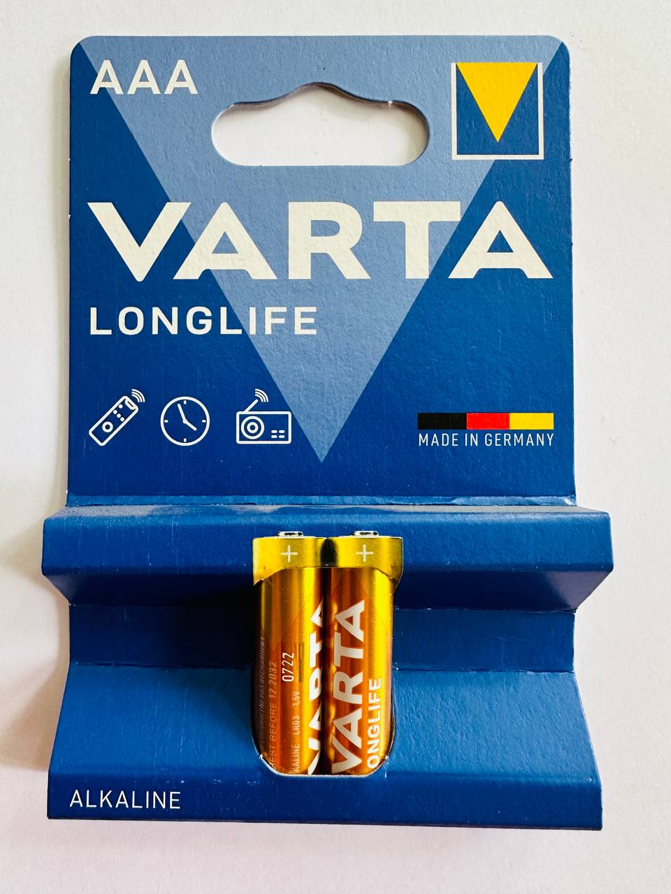 باتری نیم قلمی وارتا مدل LONGLIFE