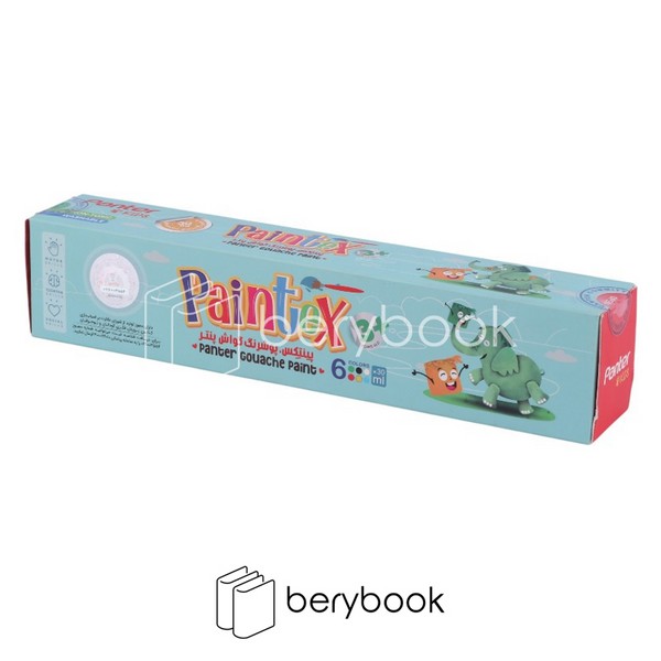 panter/ پنتر / paintex / پوشرنگ گواش 6 رنگ / 30 میل