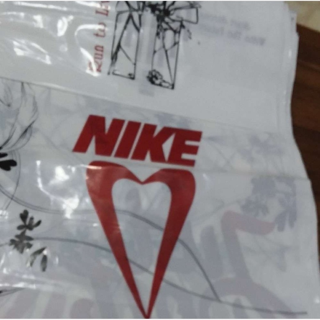 نایلون چاپی اعلا طرح نایکی سایز 30 در 40