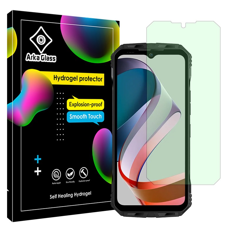 گلس دوجی وی 30 تی مخصوص مراقبت سلامت چشم ها (گلس آنتی گرین Doogee V30T) برند آرکاگلس 