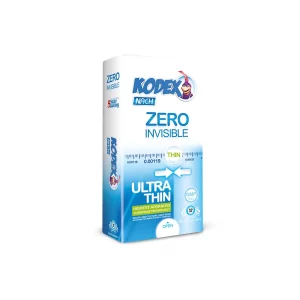کاندوم کدکس Zero Invisible بسیار نازک 12 عددی