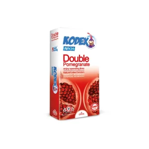 کاندوم کدکس Double Pomegranate اناری دوتایی 12 عددی