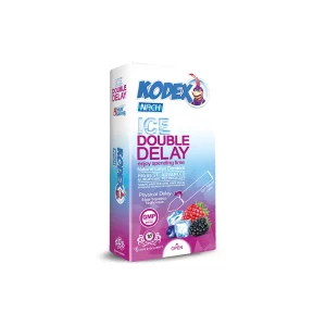 کاندوم کدکس مدل Ice Double Delay بسته 10 عددی – خنک و تأخیری
