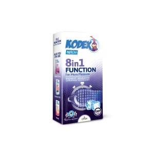 کاندوم کدکس مدل 1×8 Function بسته 10 عددی – چندکاره