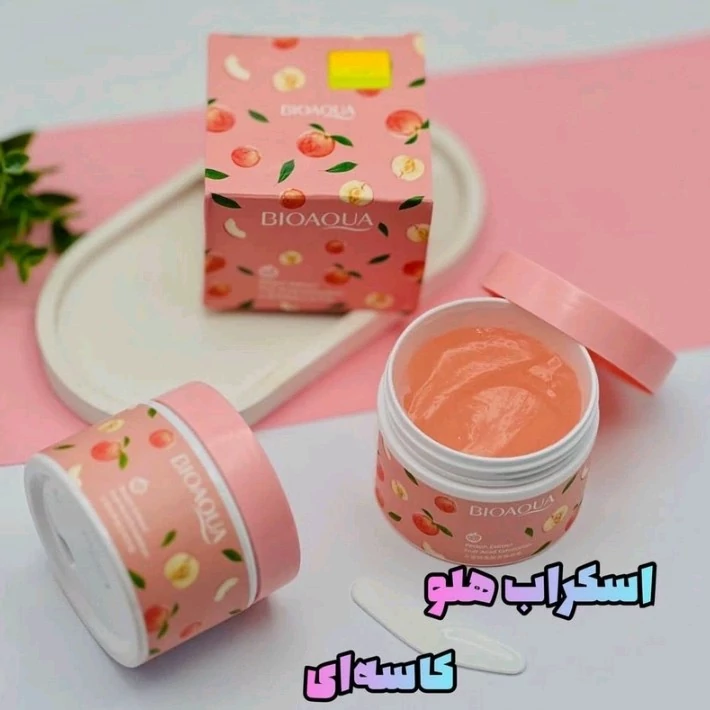 اسکراب و لایه بردار هلو بیوآکوا