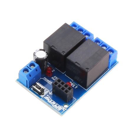 برد توسعه ماژول ESP8266 دو رله 5 ولت مخصوص هوشمند سازی ایرانیک