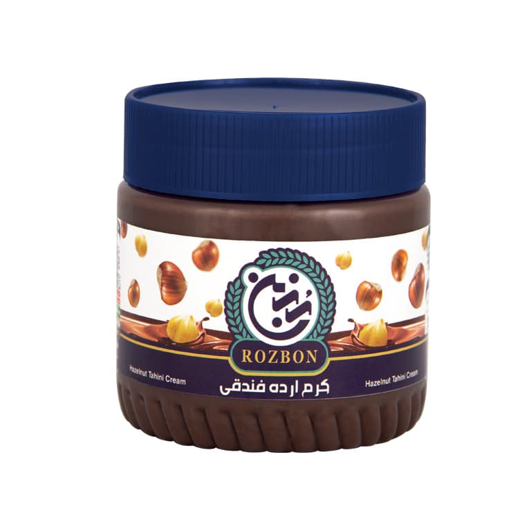 کِرِم کنجد با مغز فندق 300 گرمی