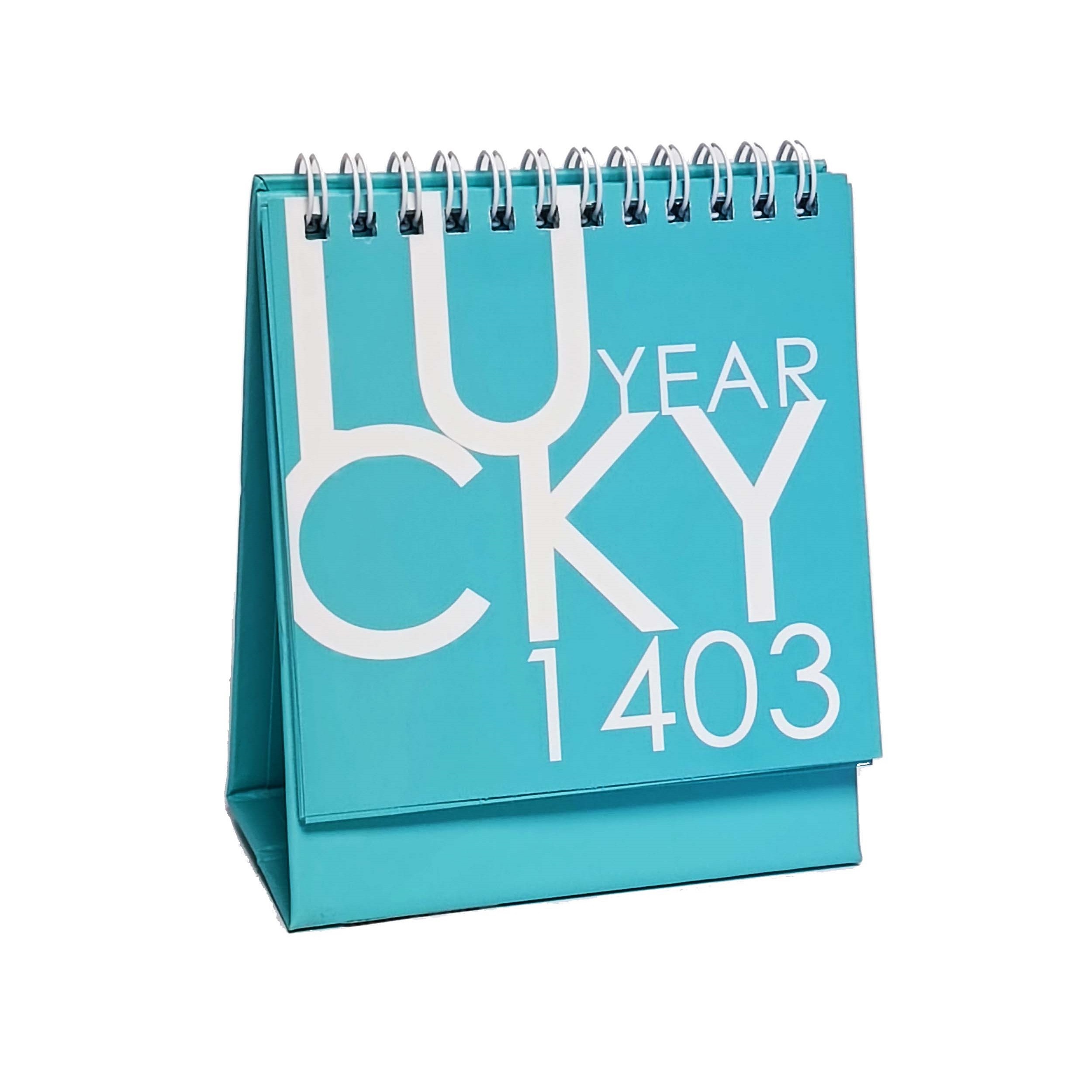 تقویم رومیزی سال 1403 الند طرح lucky year