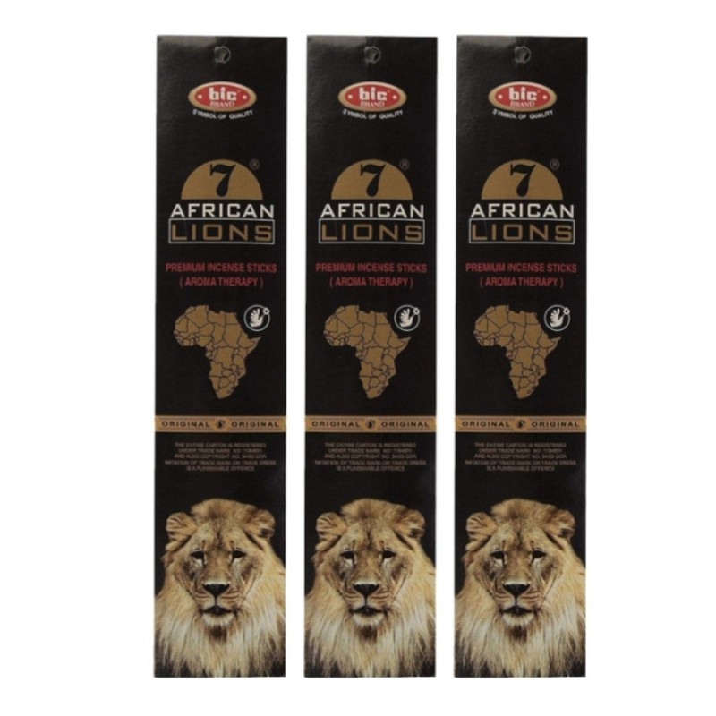عود خوشبو کننده بیک مدل african lions بسته 3 عددی