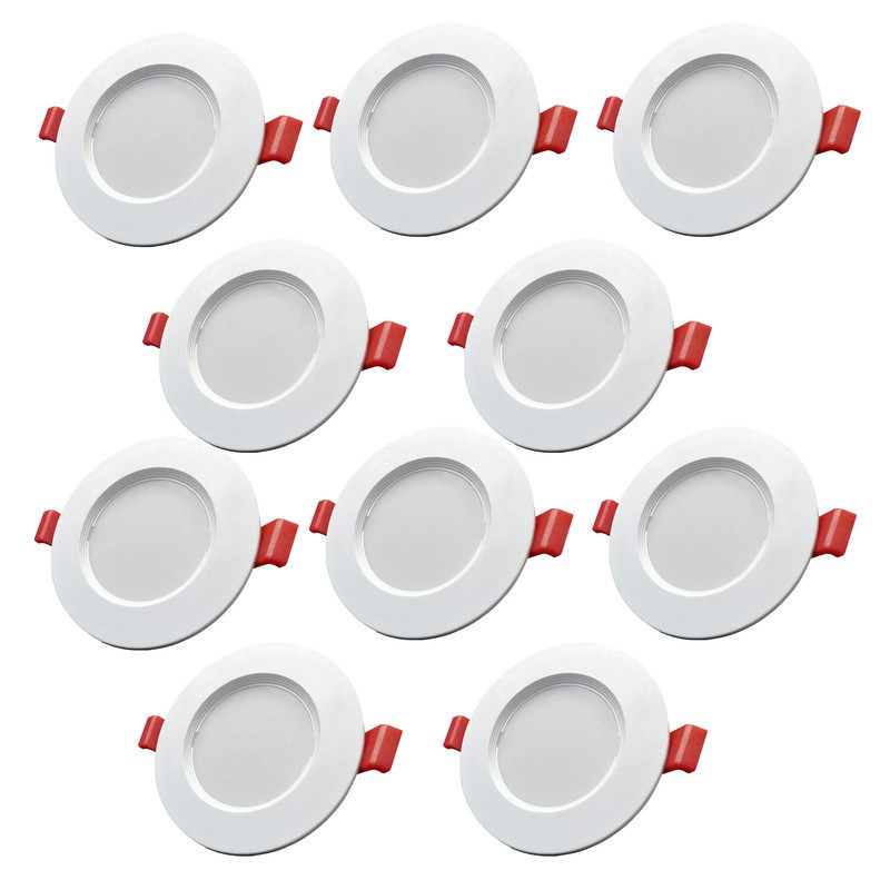 پنل ال ای دی 7 وات شاهچراغ مدل روناک بسته 10 عددی