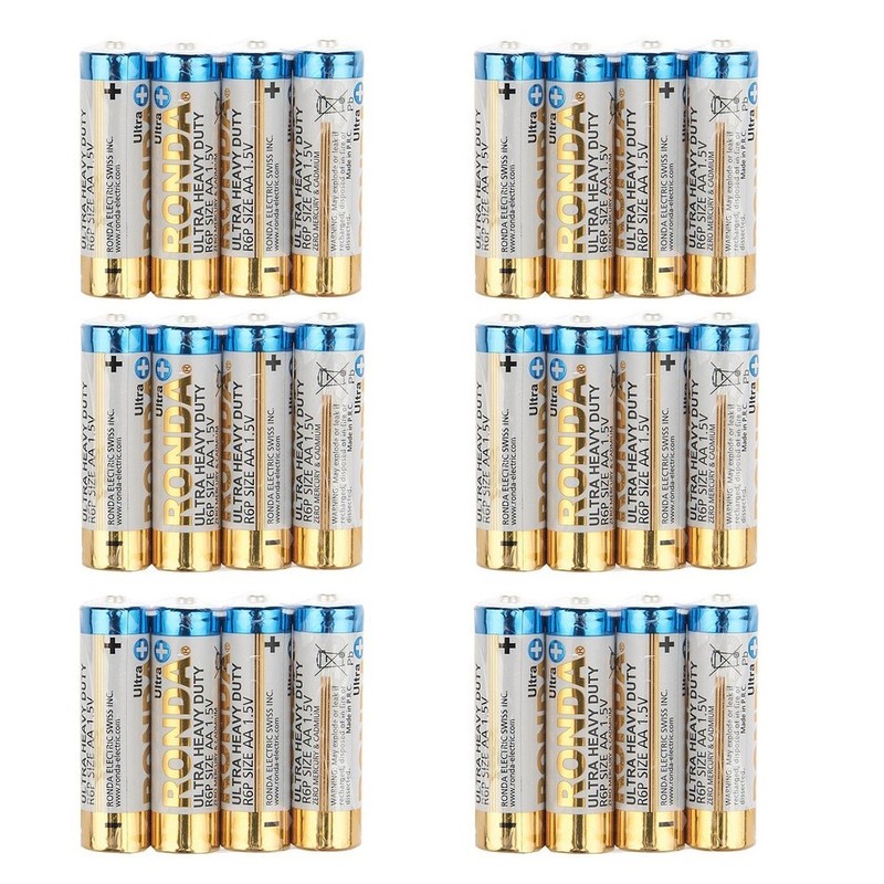 باتری قلمی روندا مدل Ultra Heavy Duty بسته 24 عددی