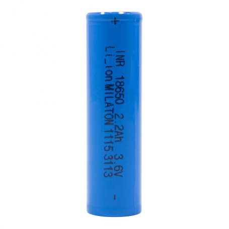 باتری لیتیوم یون 3.6v سایز 18650 2200mAh سرتخت INR صبا
