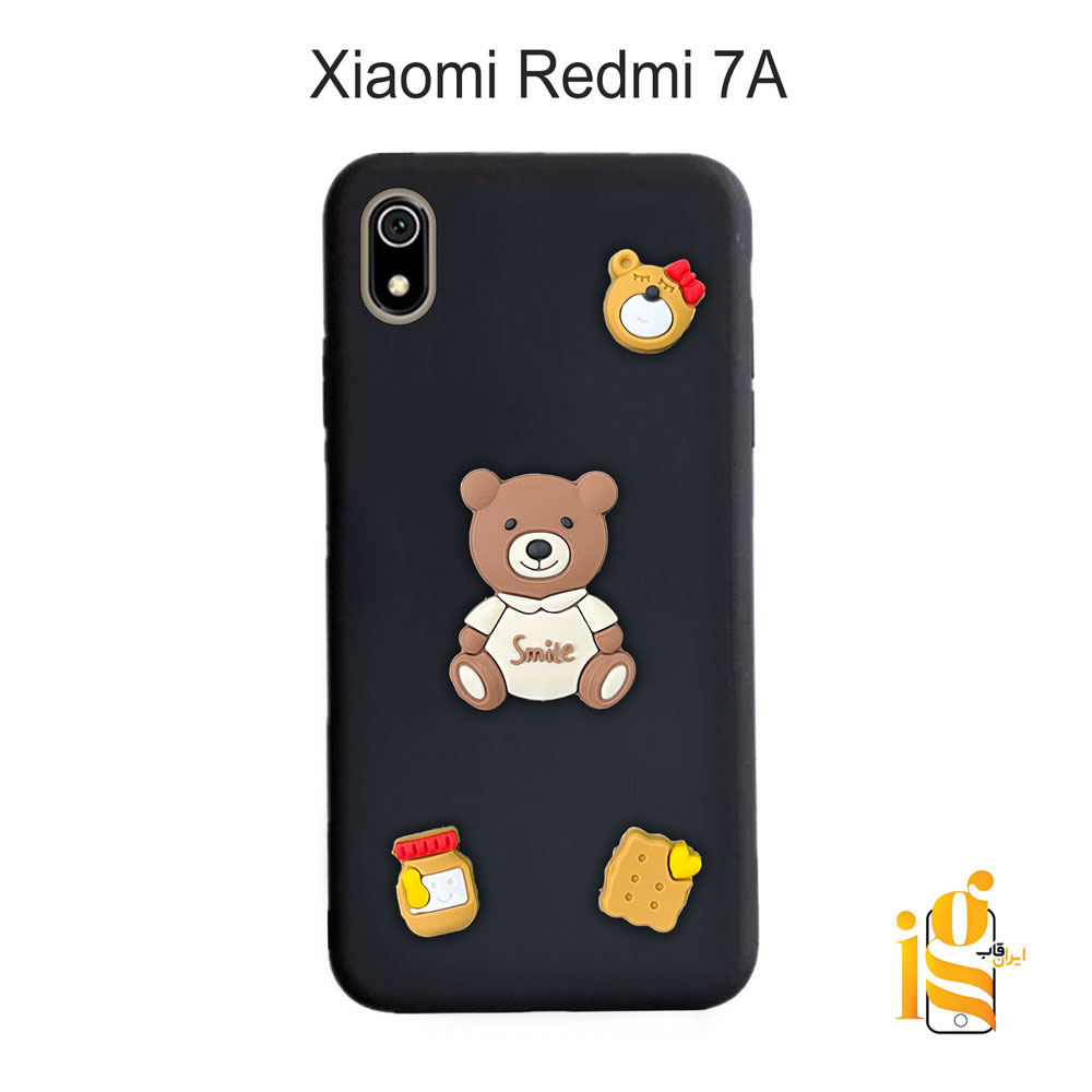 قاب دخترانه خرس پاستیلی برای گوشی شیائومی Redmi 7A