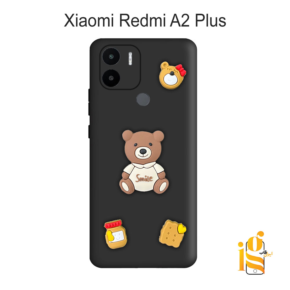 قاب دخترانه خرس پاستیلی برای گوشی شیائومی Redmi A2 Plus