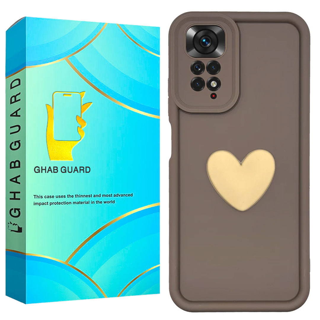 کاور قاب گارد مدل سولید قلب Solid Heart مناسب برای گوشی موبایل شیائومی Redmi Note 11 4G / Redmi Note 11S 4G