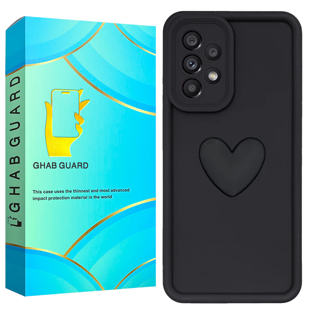 کاور قاب گارد مدل سولید قلب Solid Heart مناسب برای گوشی موبایل سامسونگ Galaxy A52 / A52 5G / A52s 5G
