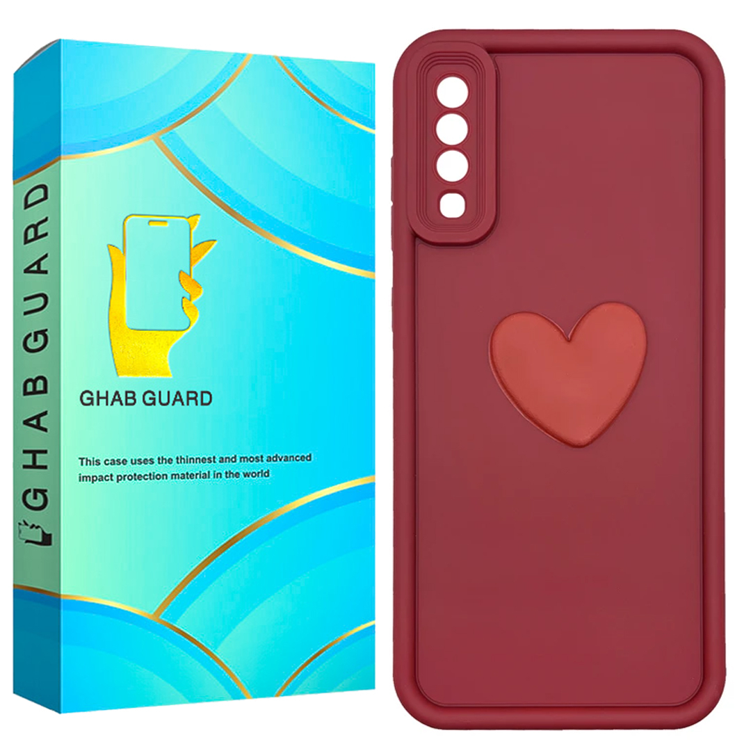 کاور قاب گارد مدل سولید قلب Solid Heart مناسب برای گوشی موبایل سامسونگ Galaxy A30s / A50 / A50s