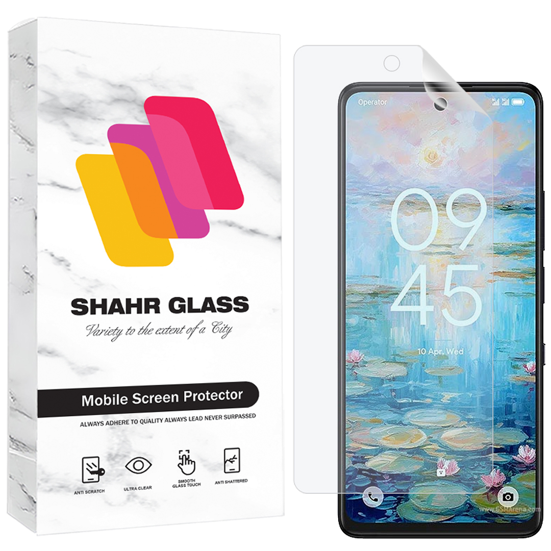 محافظ صفحه نمایش شهر گلس مدل نانو میتوبل Nano MTB front مناسب برای گوشی موبایل تی سی ال TCL 50 NxtPaper
