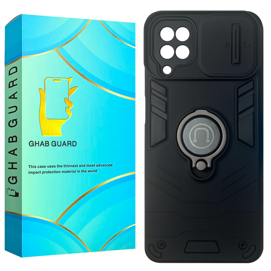 کاور قاب گارد مدل بتمنی هولدر دار Batmani Holder Dar مناسب برای گوشی موبایل سامسونگ Galaxy A12 / A12 Nacho / M12 / F12