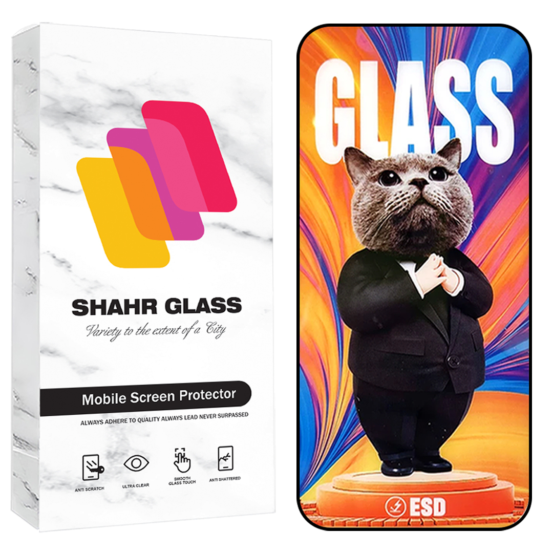 محافظ صفحه نمایش شهر گلس مدل آنتی استاتیک AntiStatic ESD مناسب برای گوشی موبایل اپل iPhone 14 Pro Max