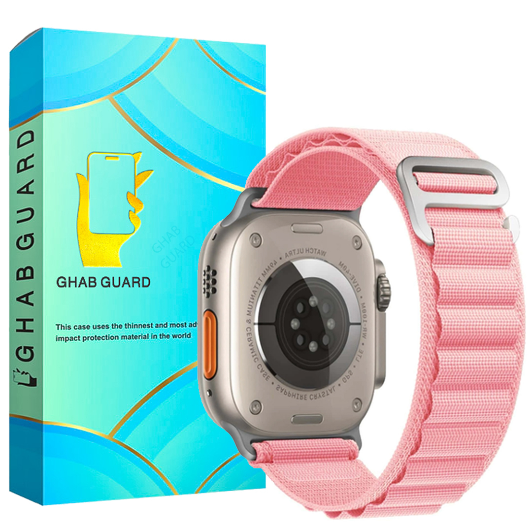 بند قاب گارد مدل پارچه ای آلپاین Parcheyi Alpine مناسب برای اپل واچ Watch Series 7 45mm