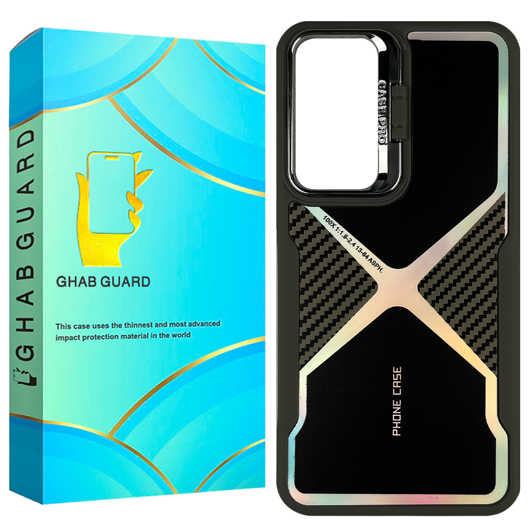 کاور قاب گارد مدل ایکس استندی Stand X مناسب برای گوشی موبایل سامسونگ Galaxy A55 5G