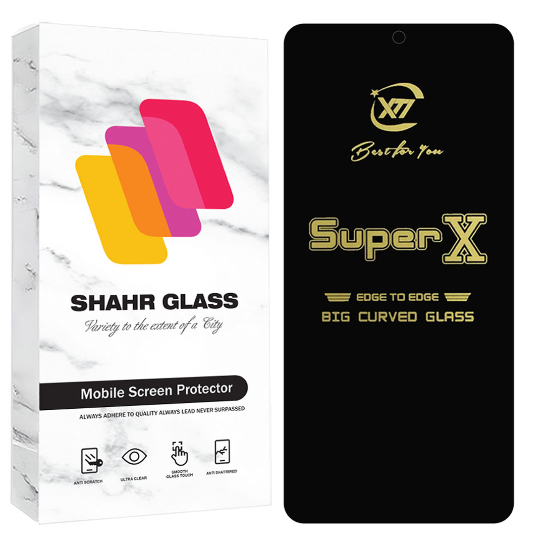 محافظ صفحه نمایش شهر گلس مدل سوپر ایکس Super X مناسب برای گوشی موبایل شیائومی Redmi Note 10 4G / Redmi Note 10 S / Red