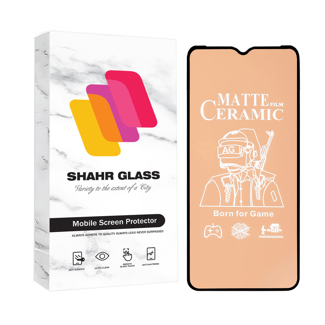 محافظ صفحه نمایش شهر گلس مدل سرامیک مات Ceramic Matte مناسب برای گوشی موبایل سامسونگ Galaxy A12 / A12 Nacho / M12 / M13 