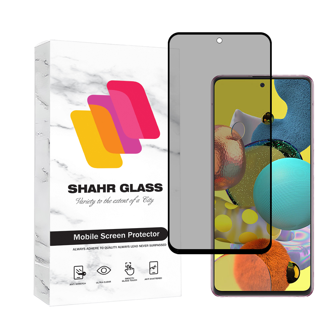 محافظ صفحه نمایش شهر گلس مدل سرامیکی حریم شخصی Ceramic Privaci مناسب برای گوشی موبایل سامسونگ Galaxy A51 4G / Galaxy A51