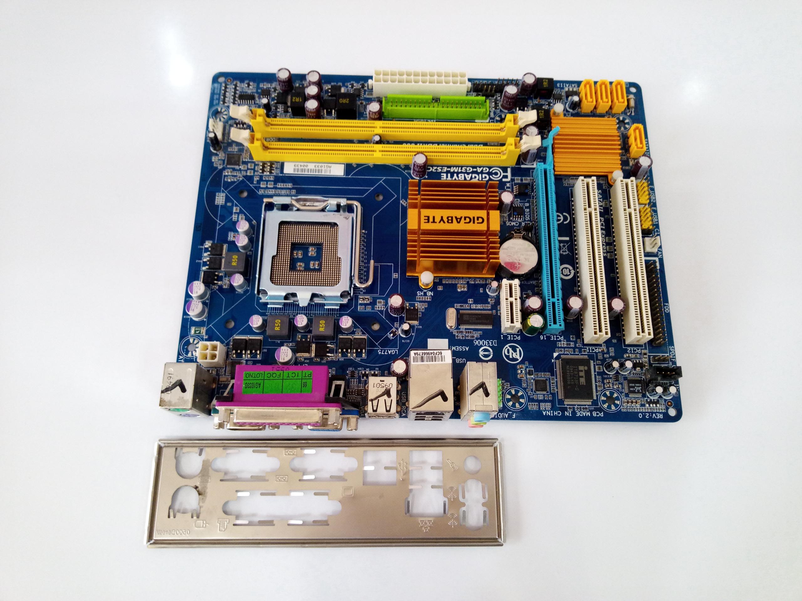 مادربرد اقتصادی گیگابایت مدل Gigabyte G31M - ES2C