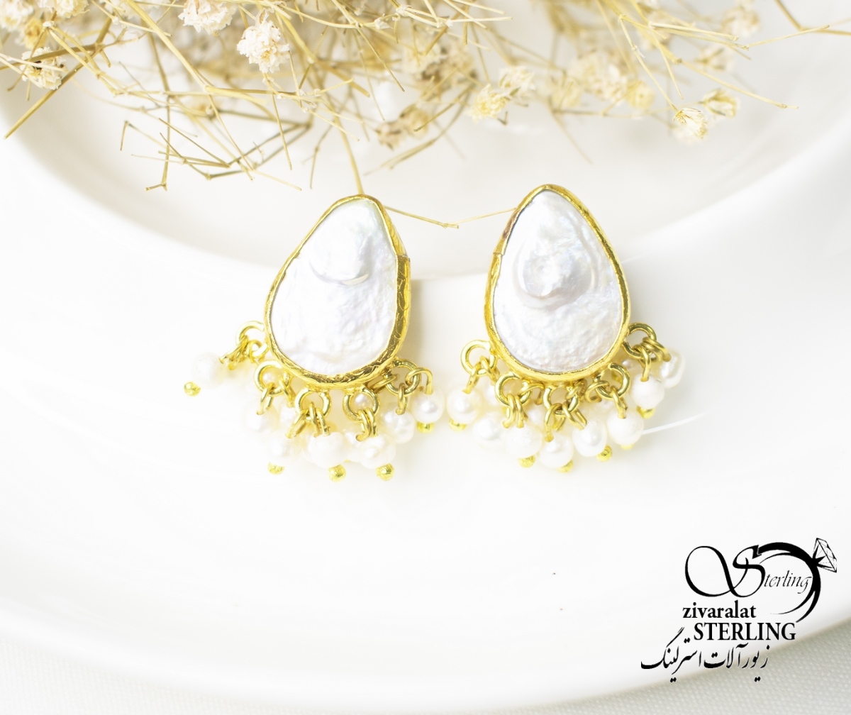 گوشواره دست ساز ترک کد: 5867