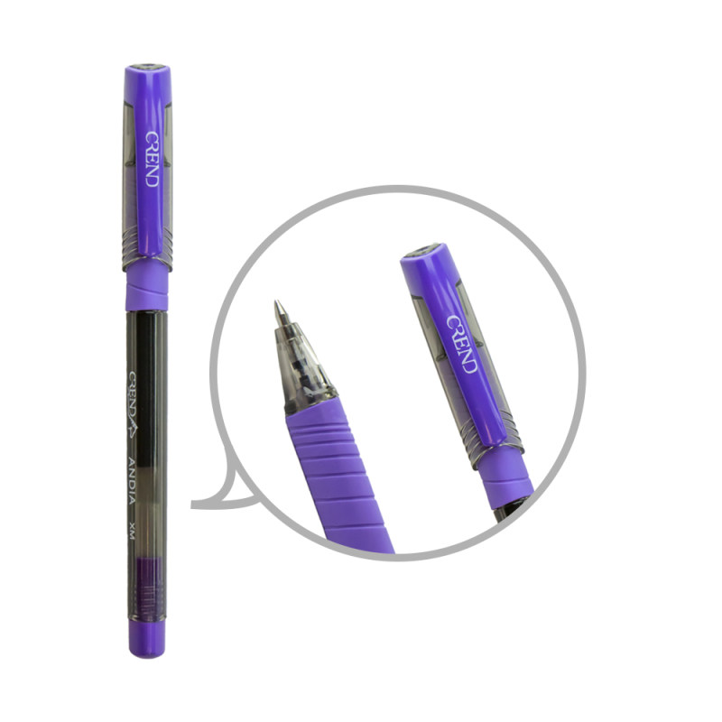 خودکار ژله ای کرند بنفش violet مدل ANDIA